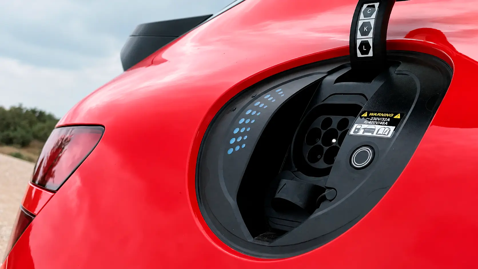 Electric Car Charging Port